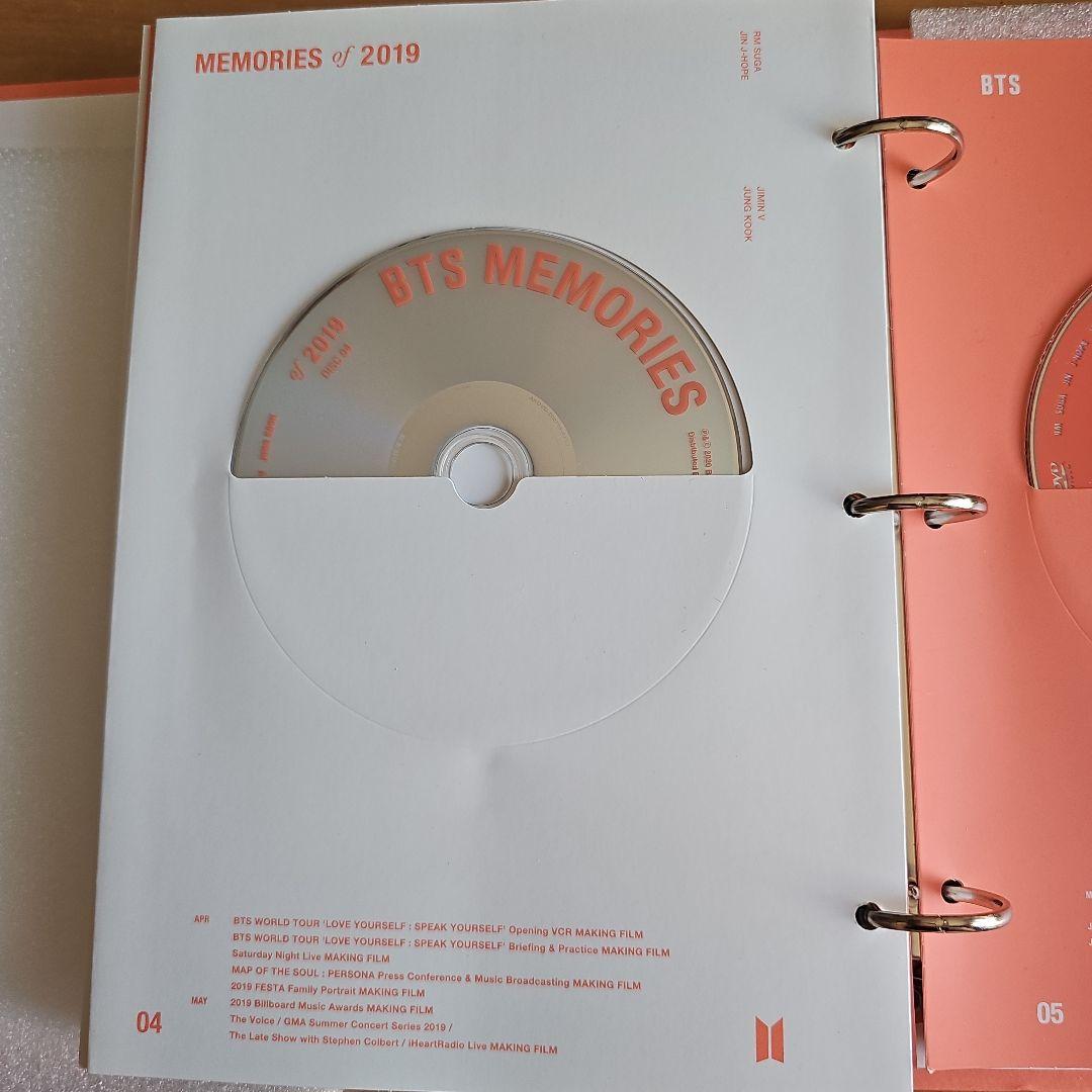 BTS MEMORIES 2018年＆2019年 DVD まとめ売り