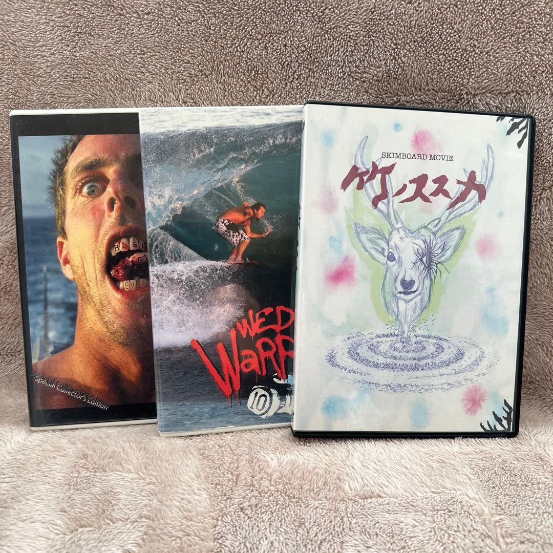 スキムボード（美品）　ドックフルト　フィッシュテール　カーボン　おまけDVD付き