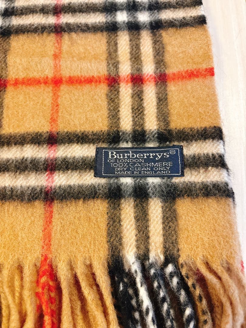 Burberrys 100%カシミヤ マフラー