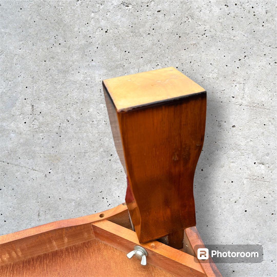 【アンティーク】木製 座卓 座敷机 ローテーブル 昭和レトロ 古家具 古民具