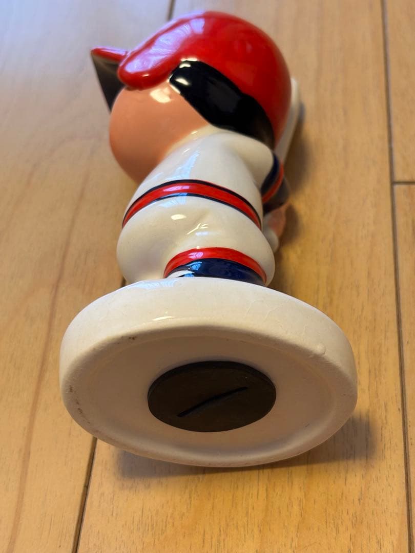 【美品レア】CARP カープ坊や 貯金箱　陶器製 置物