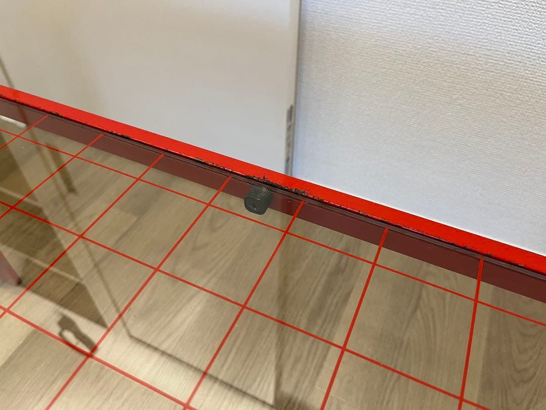 ガラステーブル　ミッドセンチュリー　80's 昭和レトロ