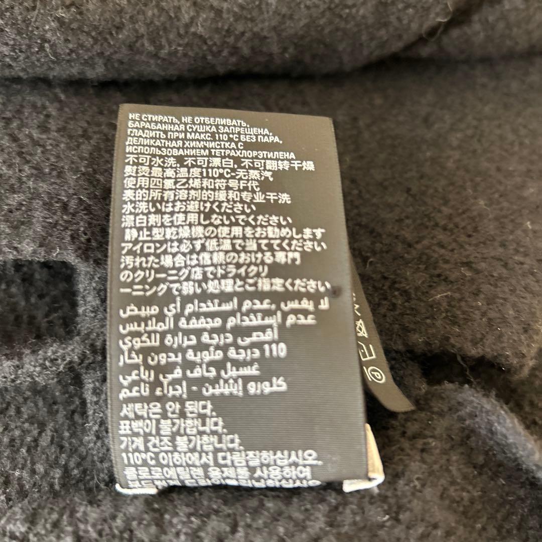 バレンシアガ マフラー　黒　未使用品