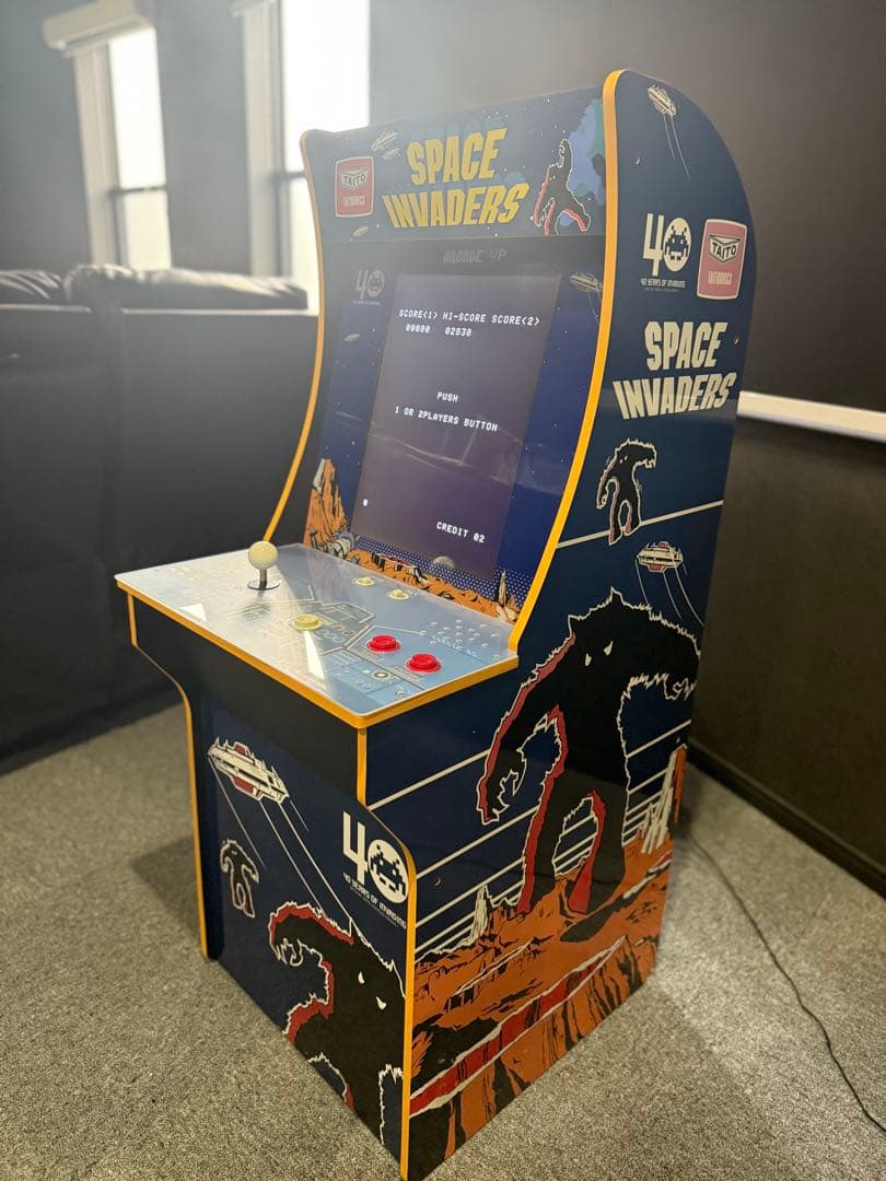 希少品‼︎ ARCADE1UP スペースインベーダー 40周年記念モデルTAITO
