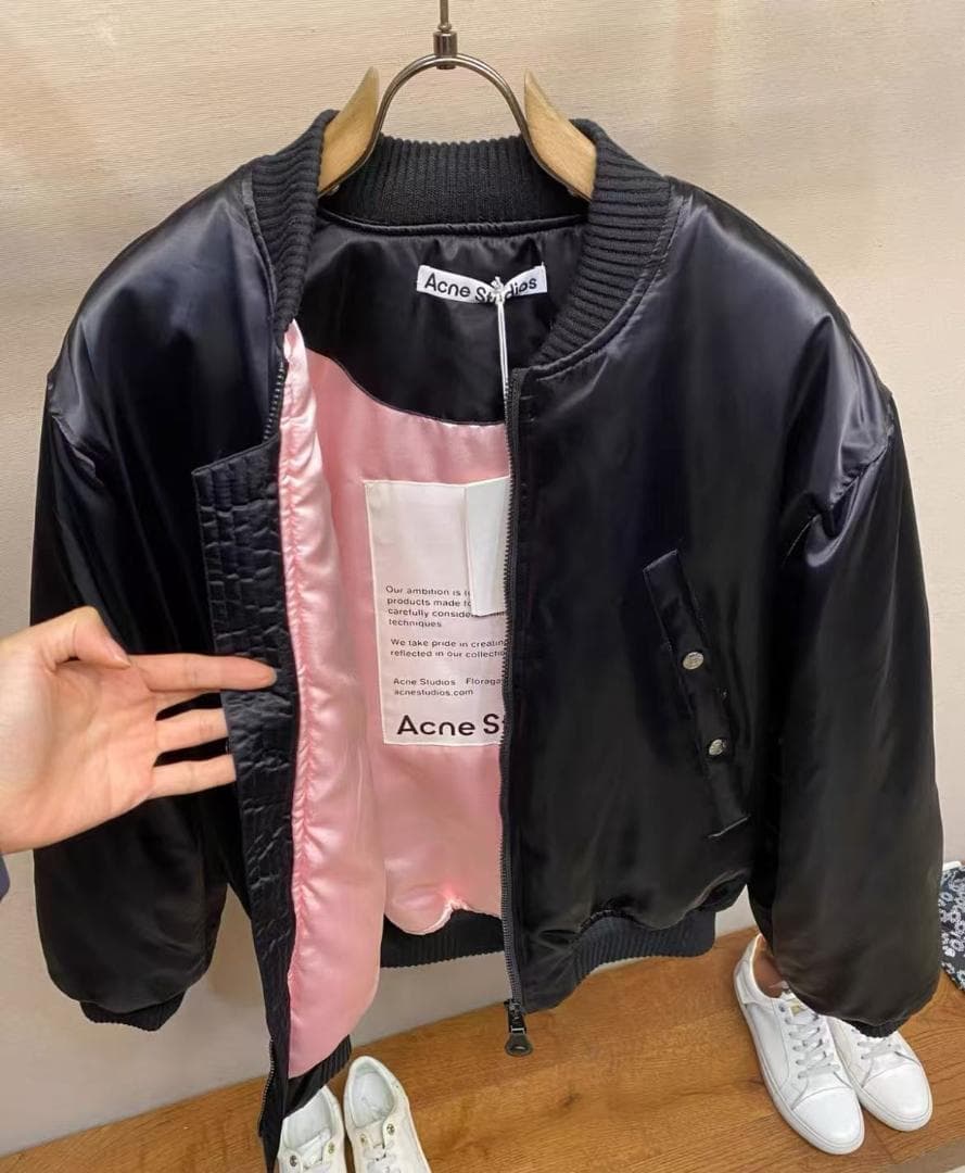 試着のみAcne Studios MA-1 ジャケット ブラック M