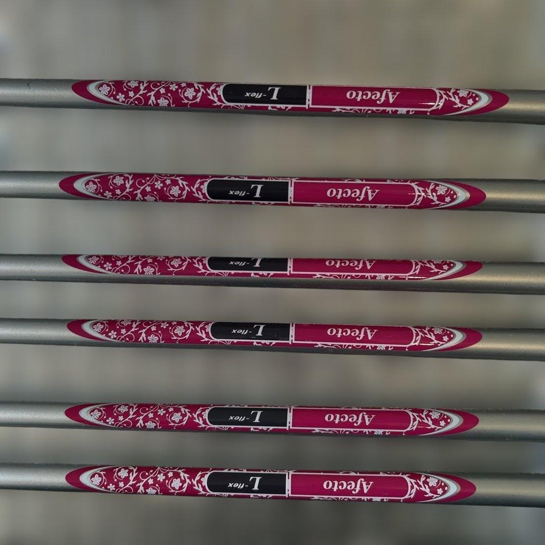 【美品】Afecto レディース クラブセット ウッド・アイアン