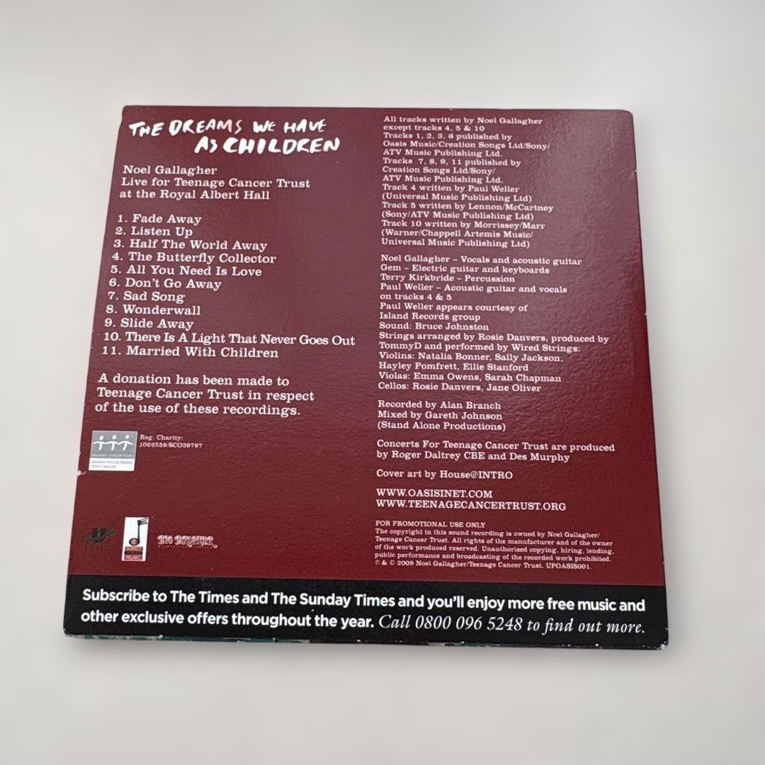 Noel Gallagher sundaytimes 付録oasis