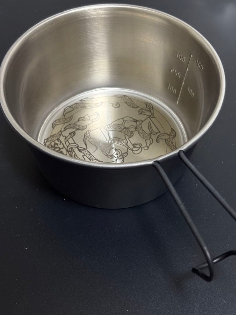 新品未使用 ソマビト耐熱ブラックシェラカップ 360ml