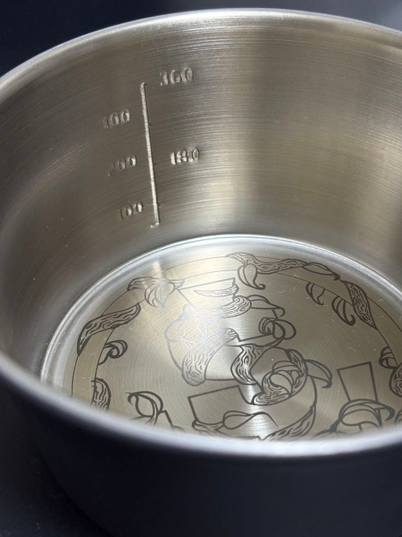 新品未使用 ソマビト耐熱ブラックシェラカップ 360ml