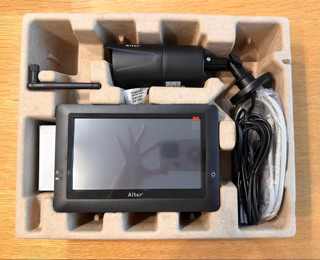 新品 防犯カメラ Alter AT-8801 ワイヤレスカメラ