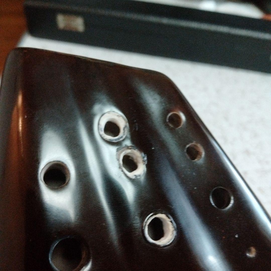 オオサワ　トリプルオカリナ　漆　初代