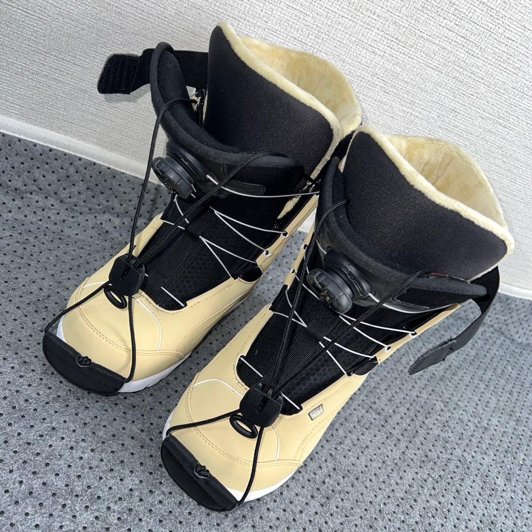1回使用 人気サイズ23.5cm HEAD SCOUT BOA スノボブーツ