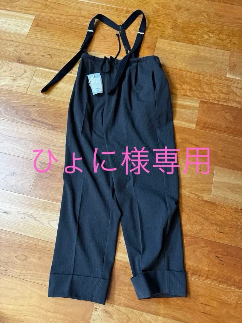 【ひょに様】Suspenders Highwaist Pants