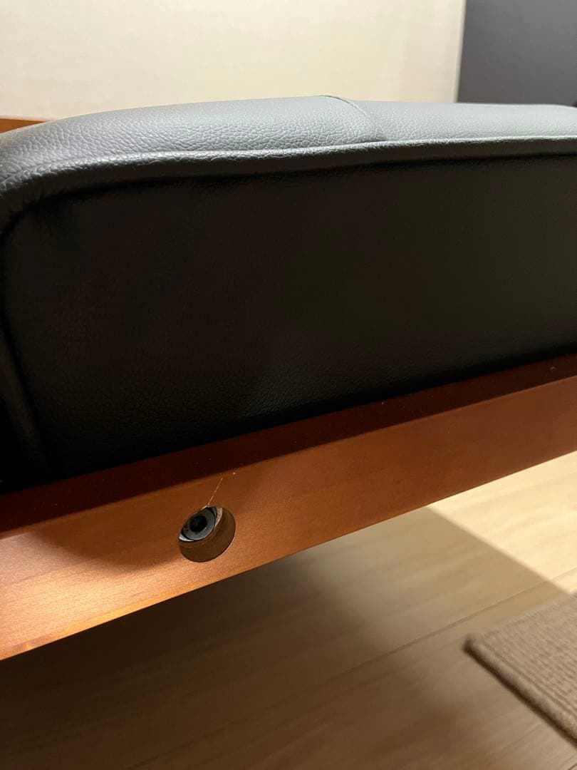 美品　ニトリ　ルッキ2 2シーター　ブラック　Nシールド