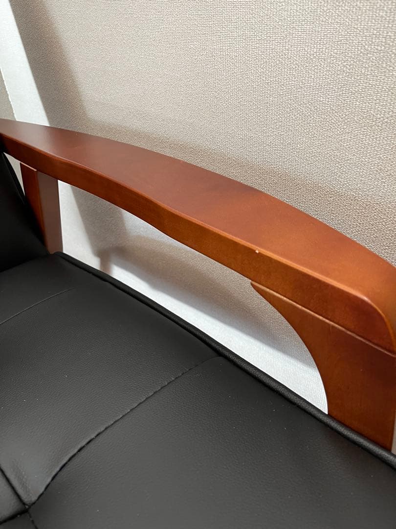 美品　ニトリ　ルッキ2 2シーター　ブラック　Nシールド