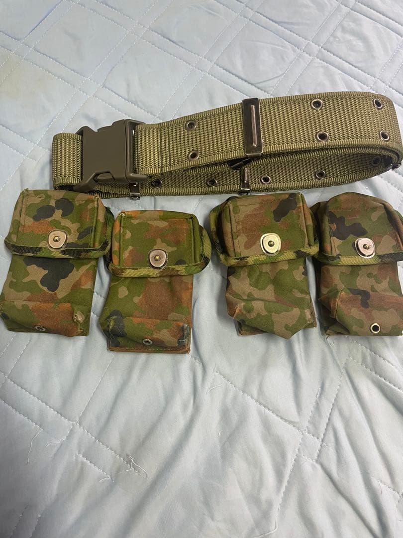 戦闘セット　弾帯　弾のう大×2 小×2