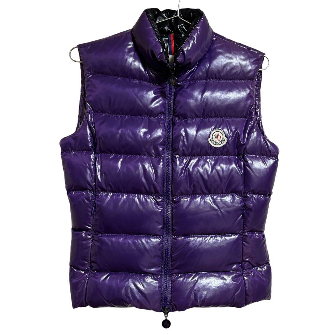 【極美品】MONCLER モンクレール ダウン ベスト 0 GHANY ガニー