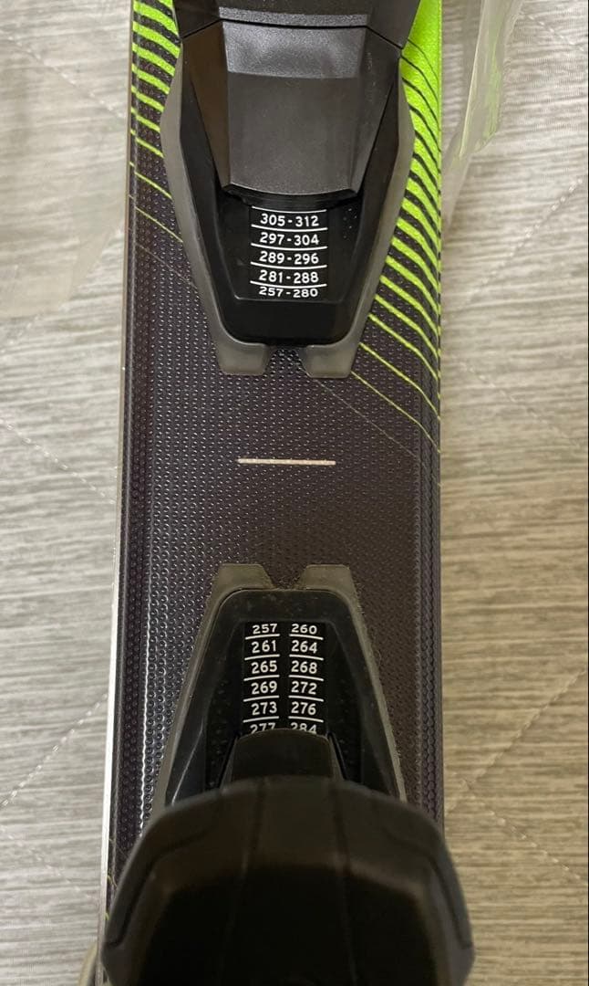 スキー板E X-PRO Ti BLACK/Green/WH 162