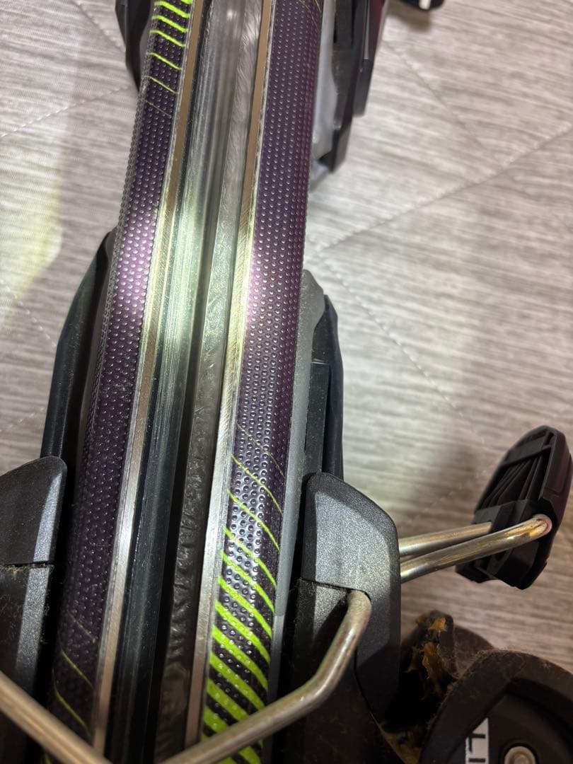 スキー板E X-PRO Ti BLACK/Green/WH 162