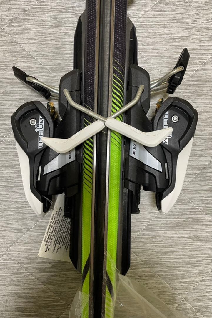 スキー板E X-PRO Ti BLACK/Green/WH 162