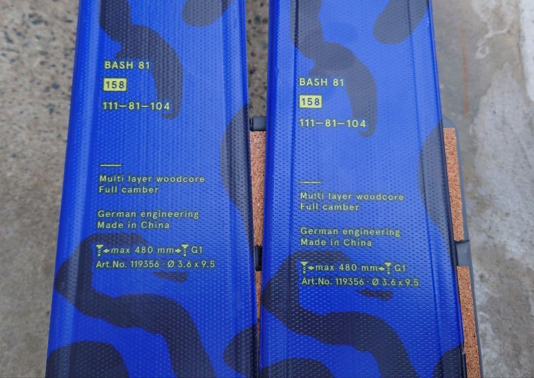 フォルクル VOLKL BASH81 スキー板