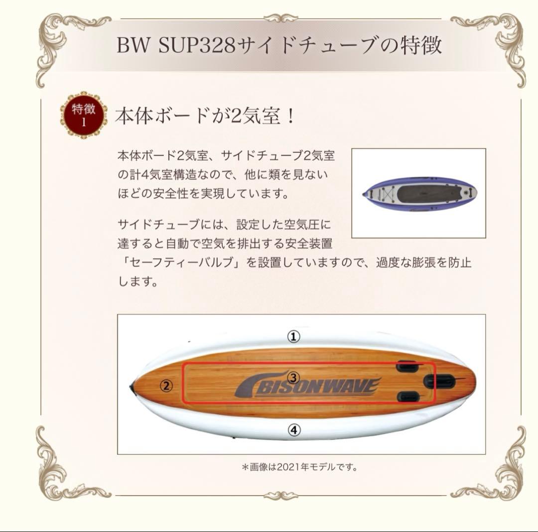 BISONWAVE SUPボード　インフレータブルボード【定価14万円】
