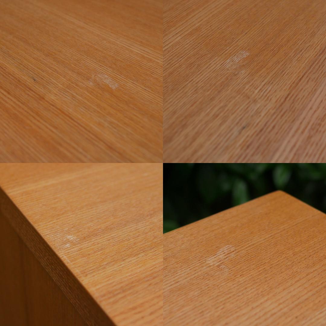 【廃盤】無印良品 MUJI 6段 チェスト 脚付き タモ材 引出し収納 洋タンス