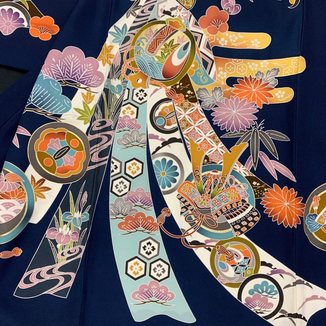 有名店在庫 最高級新品正絹産着京友禅工芸紅型美術、特撰豪華刺繍、大鷹熨斗古典文