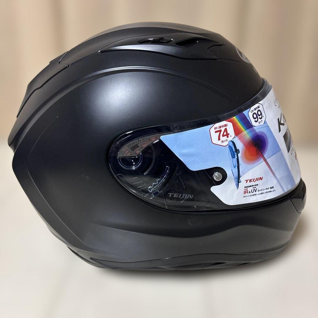 Kabuto KAMUI-III XL フラットブラック インカム付き