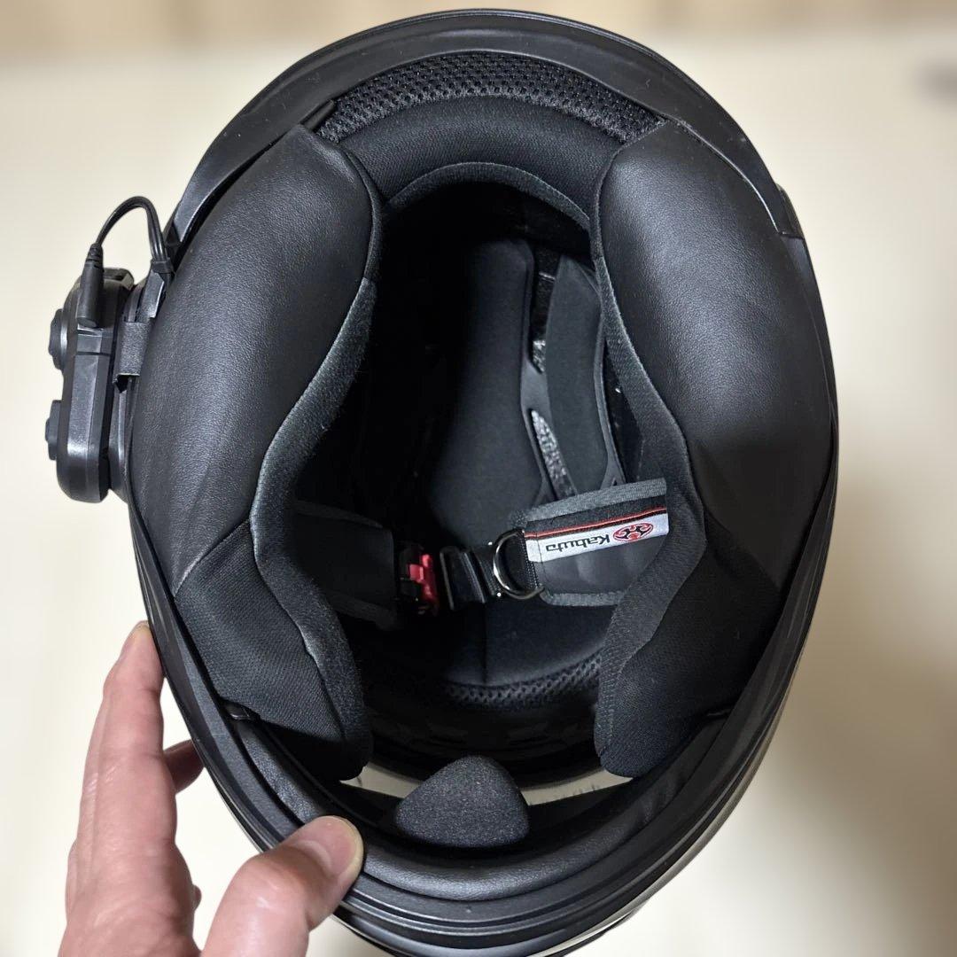 Kabuto KAMUI-III XL フラットブラック インカム付き