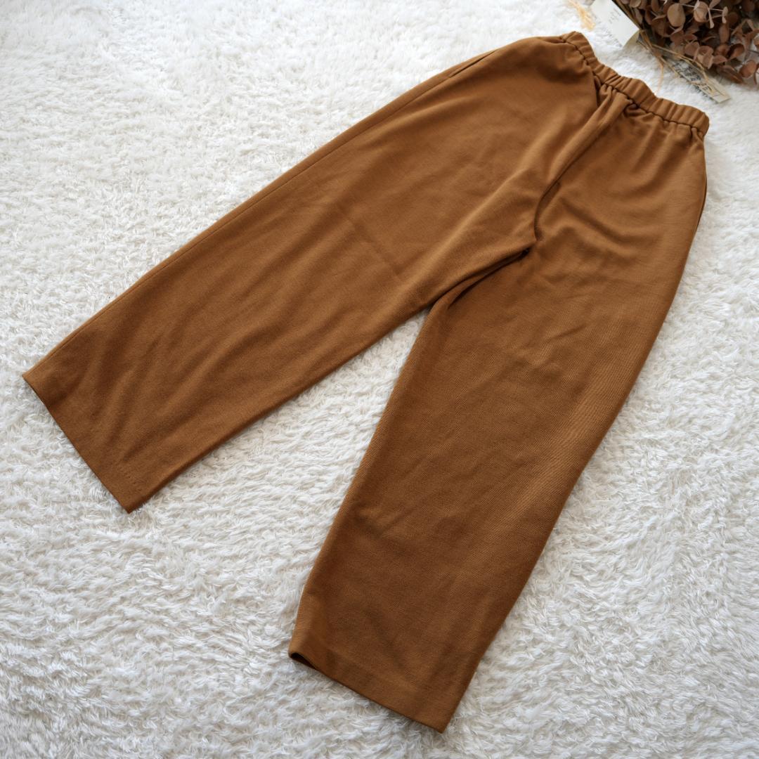 【極美品】Yves Saint Laurent　ウールイージーパンツ　キャメル