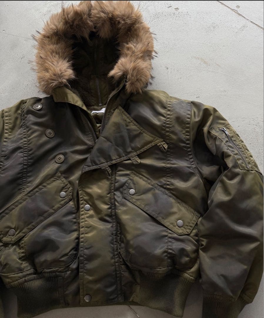 【完売品】ANDER HUNKフェードN2Bフライトジャケット