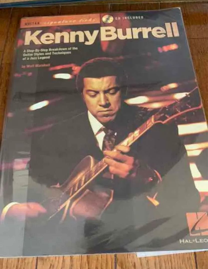 ケニーバレル　kenny burrerl CD付き　楽譜　絶版