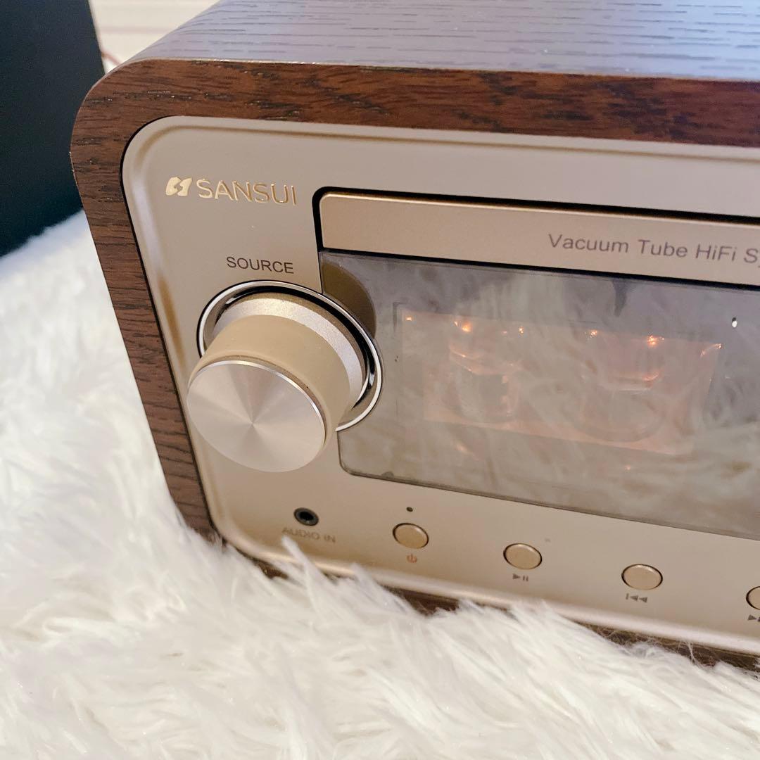 SANSUI 真空管ハイブリッドアンプ SMC-300BT CDステレオシステム