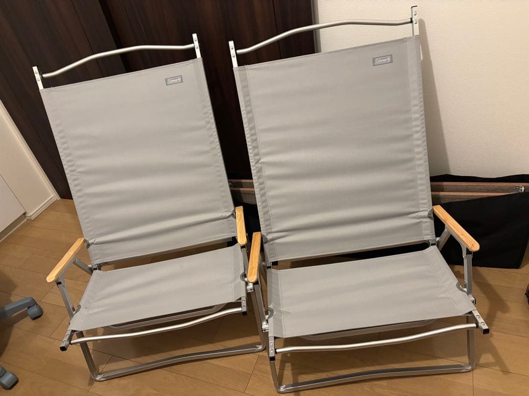 Coleman フォールディングチェアワイド　2脚セット