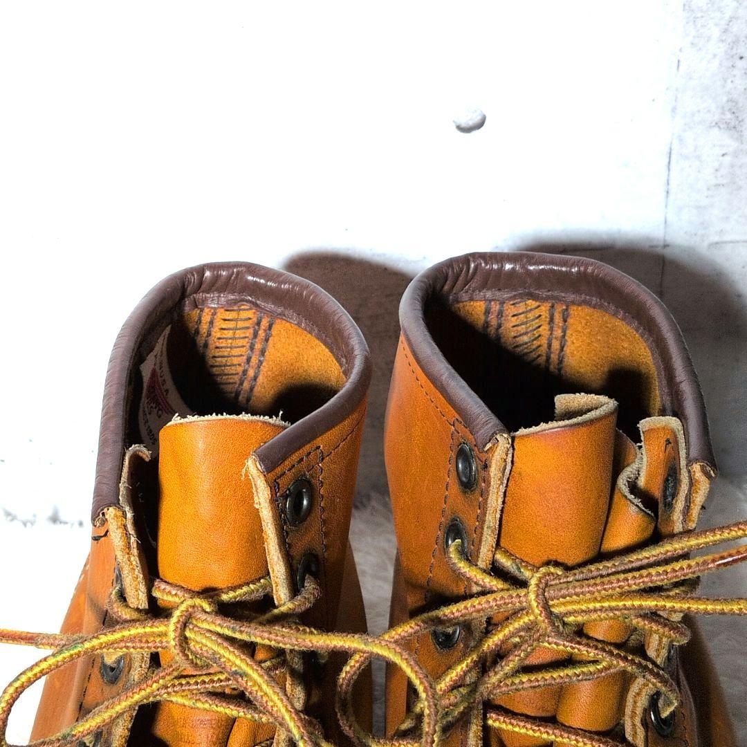 【刺繍縦羽タグ 美品】レッドウィング　アイリッシュセッター　875　ワークブーツ