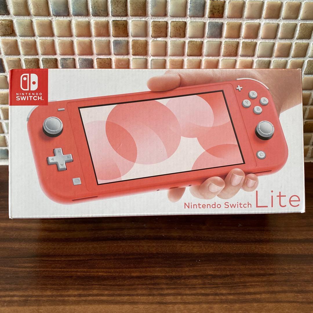 【2024年製ほぼ未使用】Nintendo Switch Lite コーラル