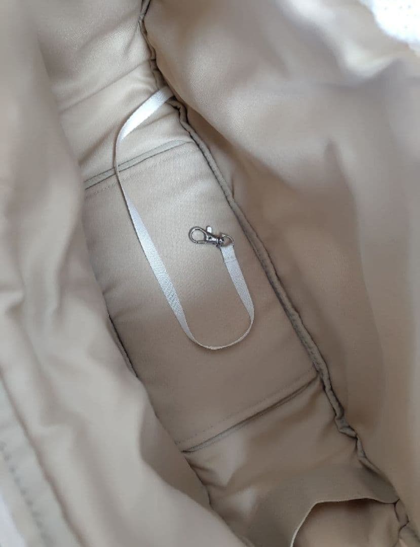 本日限定価格　milliong　ニューミリングバッグ　S　クリーム　クッション付