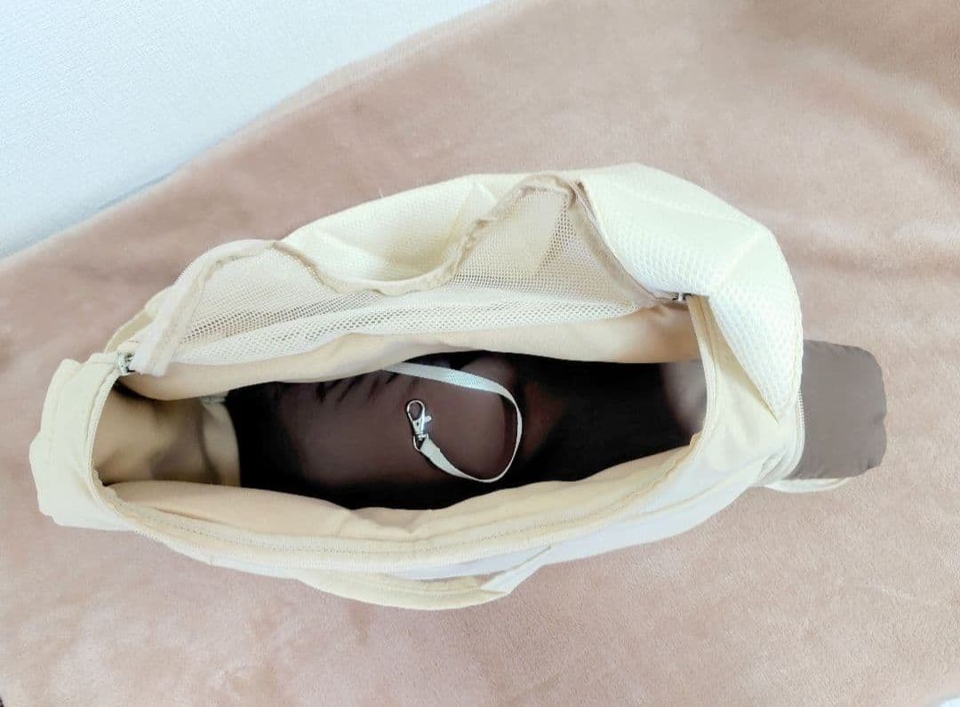 本日限定価格　milliong　ニューミリングバッグ　S　クリーム　クッション付