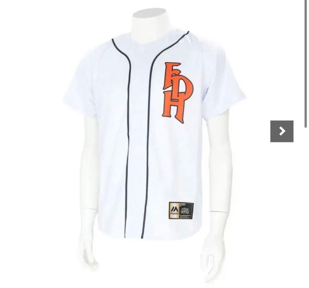 ＦＤＨ復刻レプリカユニフォーム　ダイエーホークス XL ホワイト