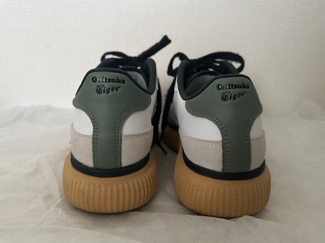 Onitsuka Tiger DELECITY ホワイト×グリーン 24.5cm