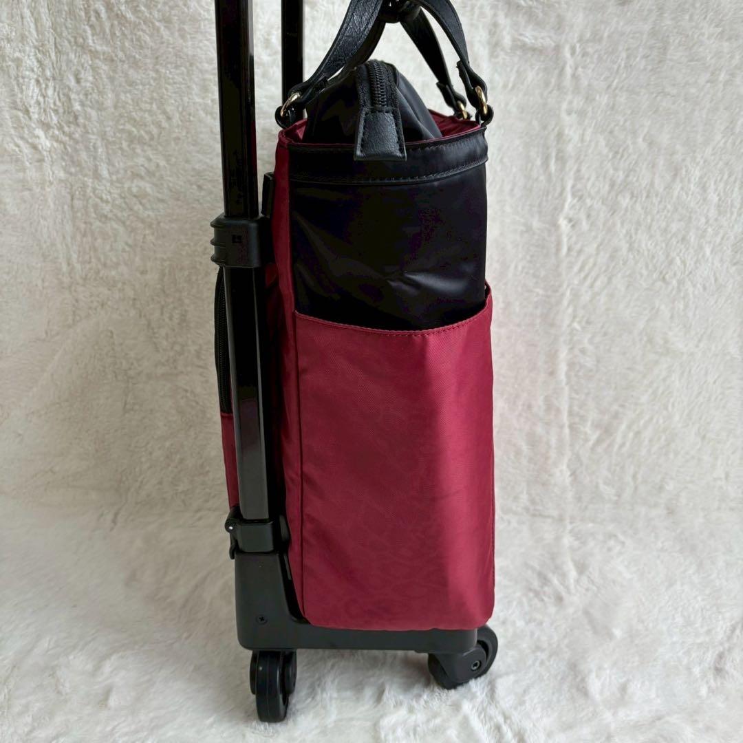 SWANY キャリーバッグ レオパード柄