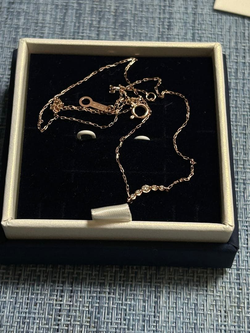 は*る様 4°Cネックレス 10k