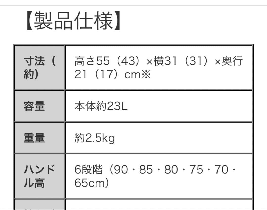 SWANY キャリーカート ネイビー