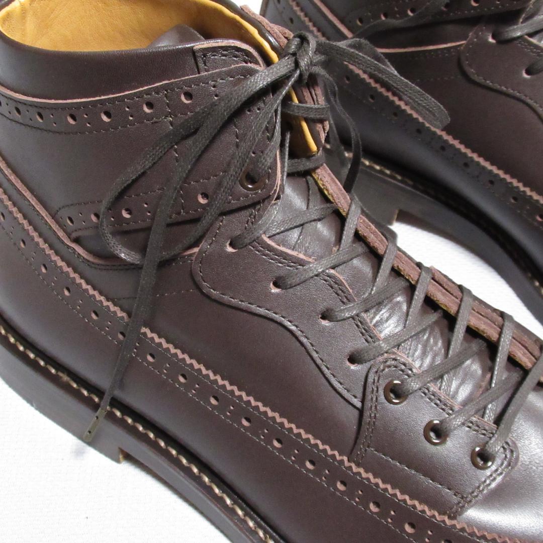 Hender Scheme エンダースキーマ 冗談一 ウイングチップブーツ 6