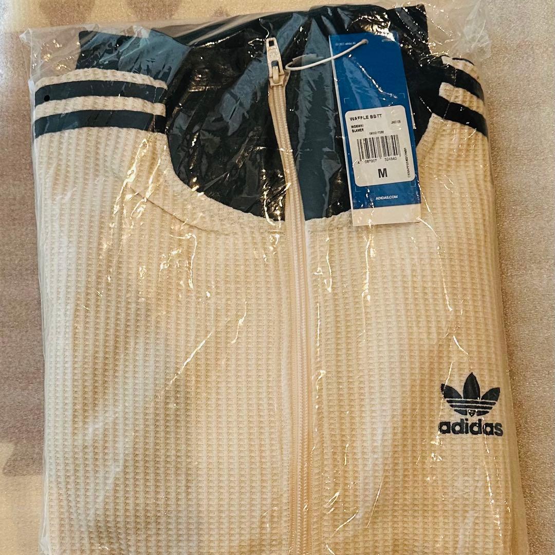 新品adidasアディダス ワッフルトラックジャケット M韓国限定