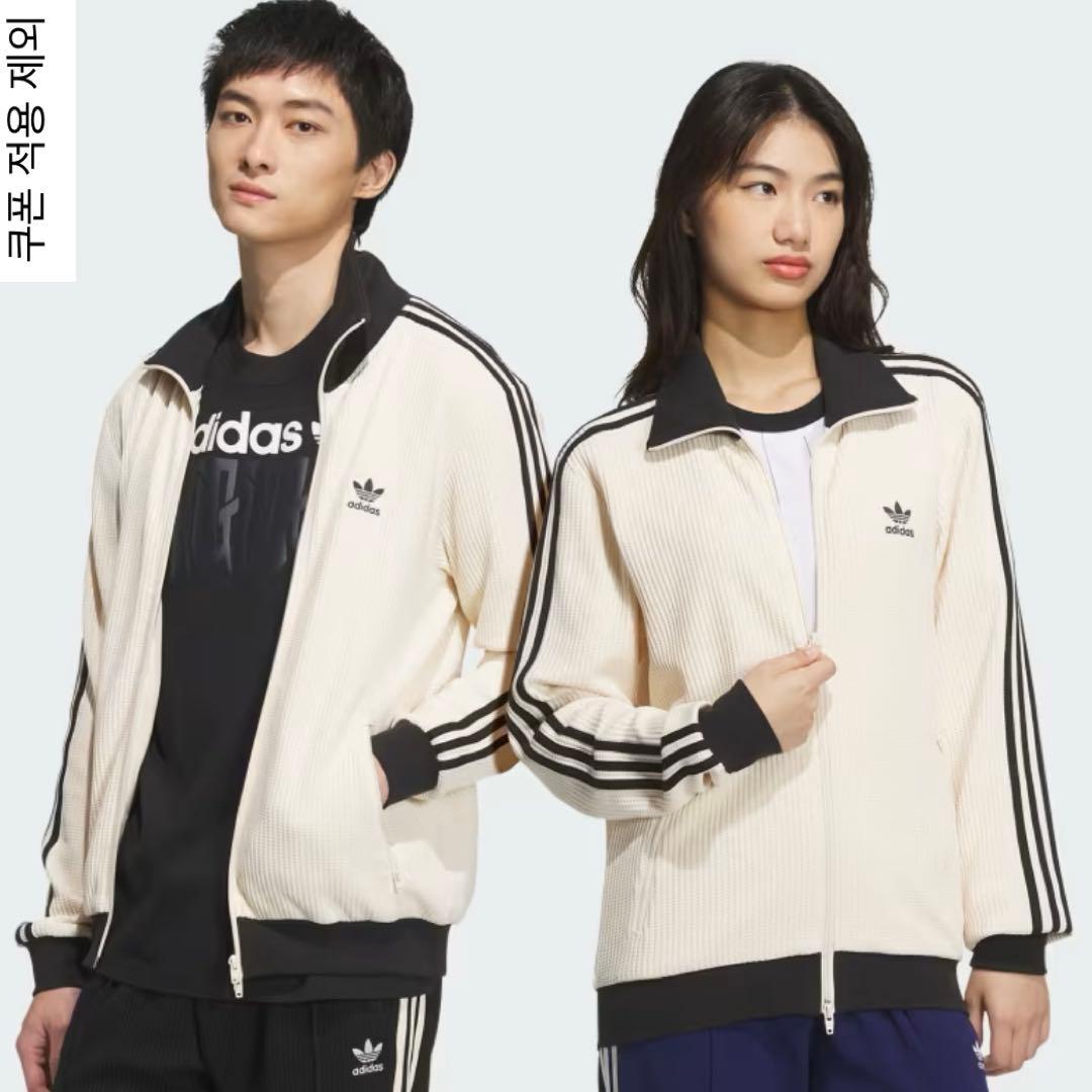 新品adidasアディダス ワッフルトラックジャケット M韓国限定