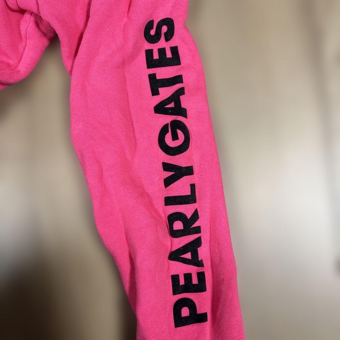 【美品】PEARLY GATES ピンク トレーナー　サイズ6