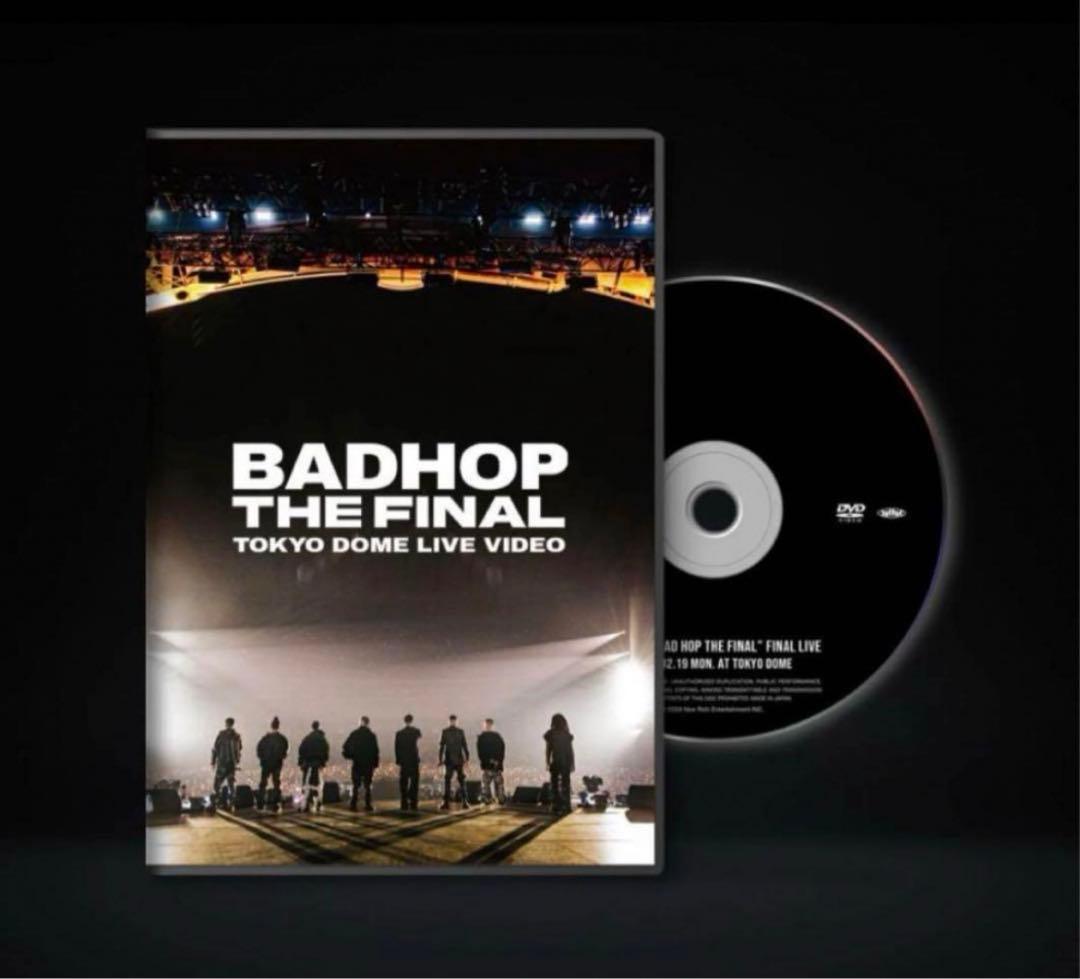 BADHOP THE FINAL TOKYO DOME LIVE DVD 未開封