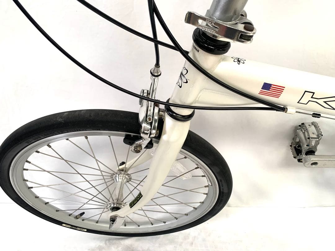 【即乘】KHS 折り畳み自転車REYNOLDS18速 20インチミニベロ小径車